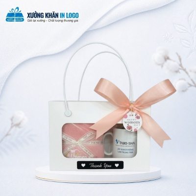 Combo quà tặng khăn bông kết hợp cốc sứ Bát Tràng CBKB-03 - Ảnh đại diện