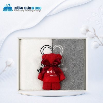 Set 3 khăn quà tặng thêu logo (02 khăn tắm, 01 khăn mặt) chất liệu Cotton SKB-29 - Ảnh đại diện
